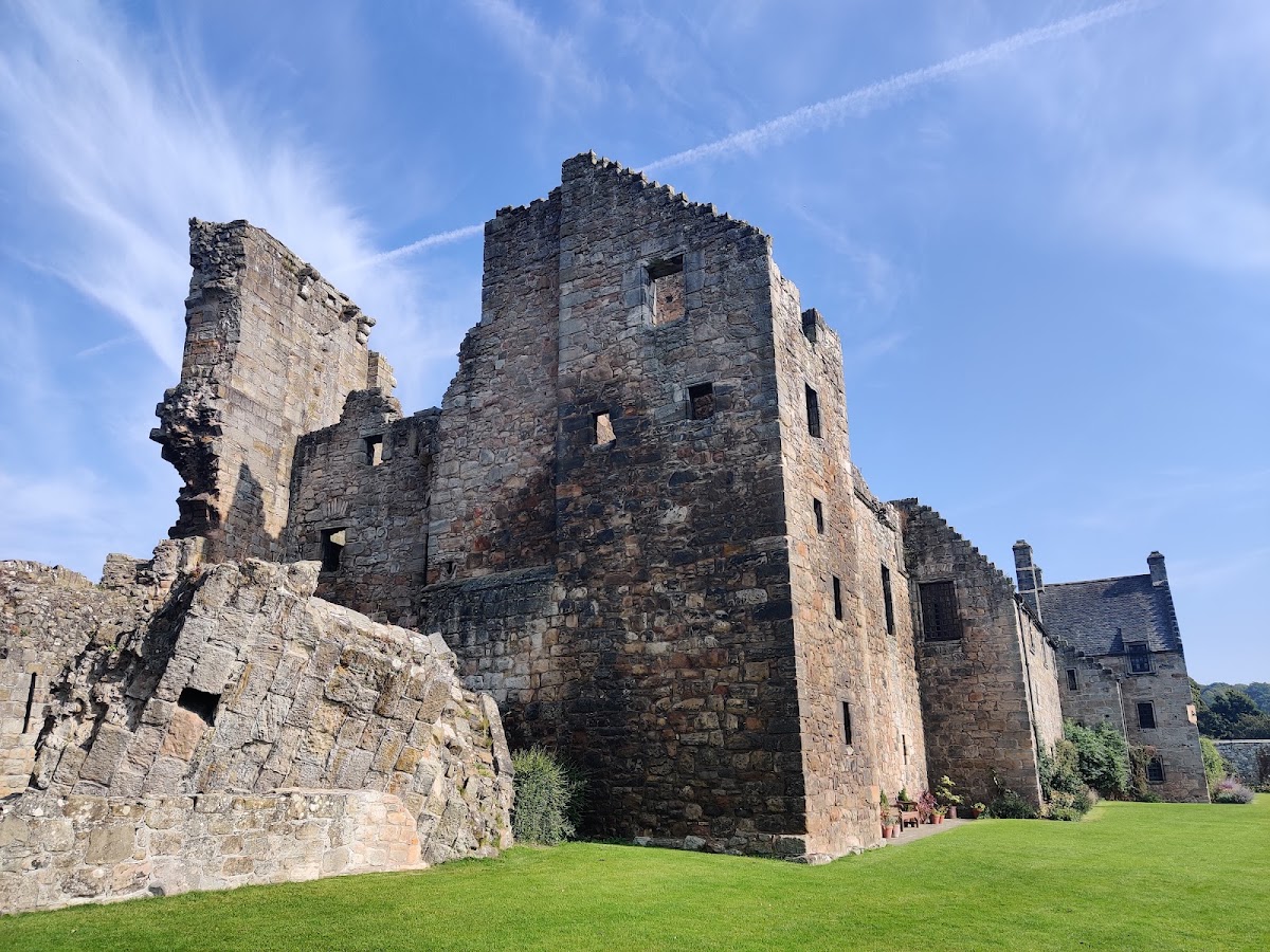 Aberdour Castle and Gardens, further view