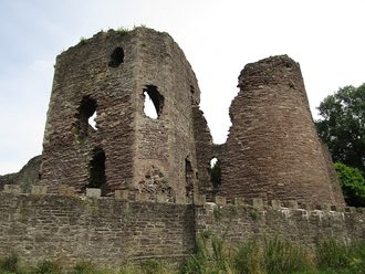 Abergavenny Castle & Museum, Monmouthshire - third view