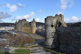 Aberystwyth Castle, Ceredigion - second view
