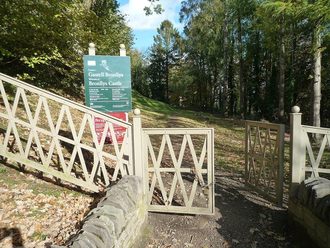 Bronllys Castle, Powys - second view