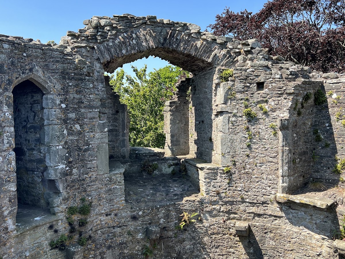 Bronllys Castle, further view