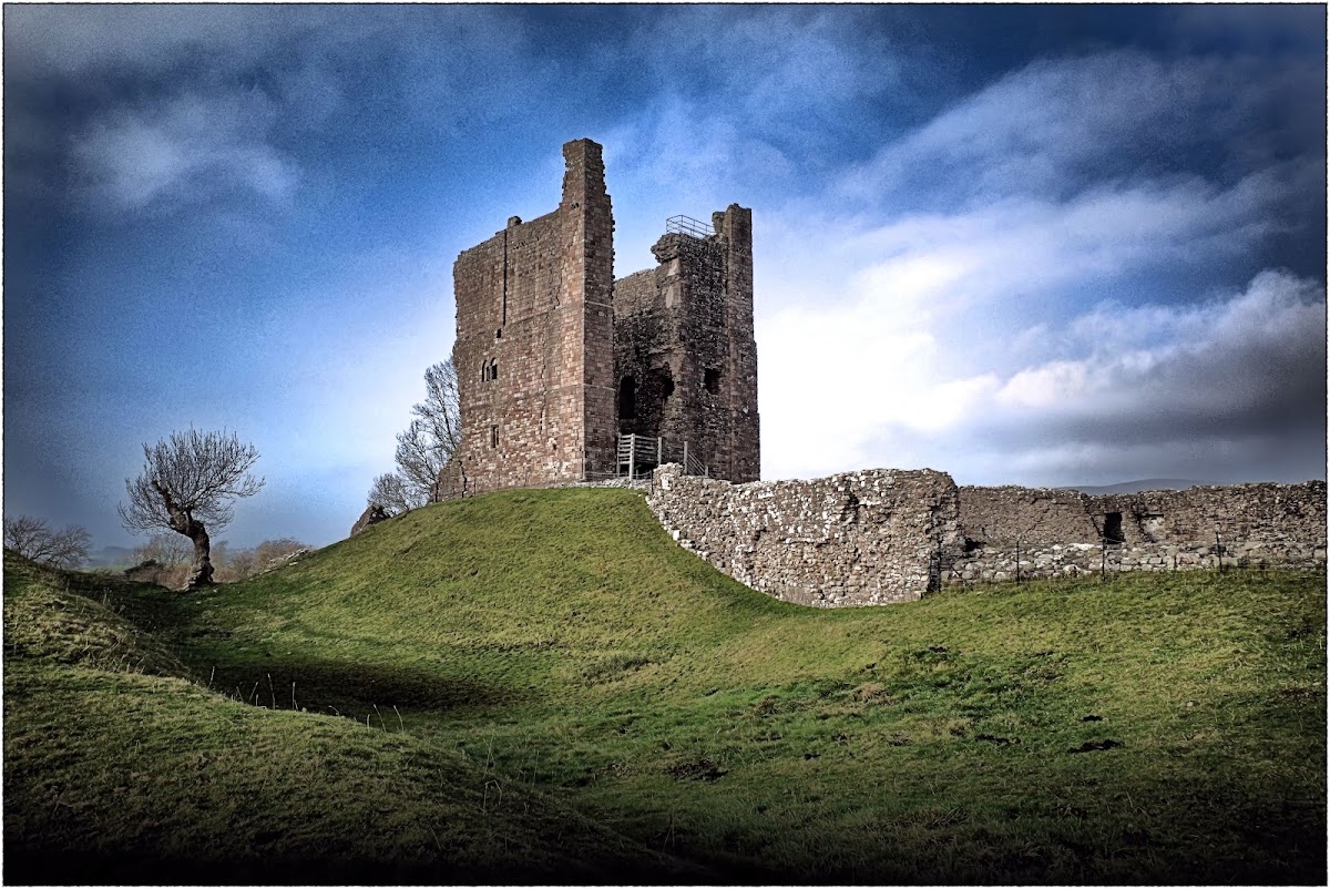 Brough Castle, further view