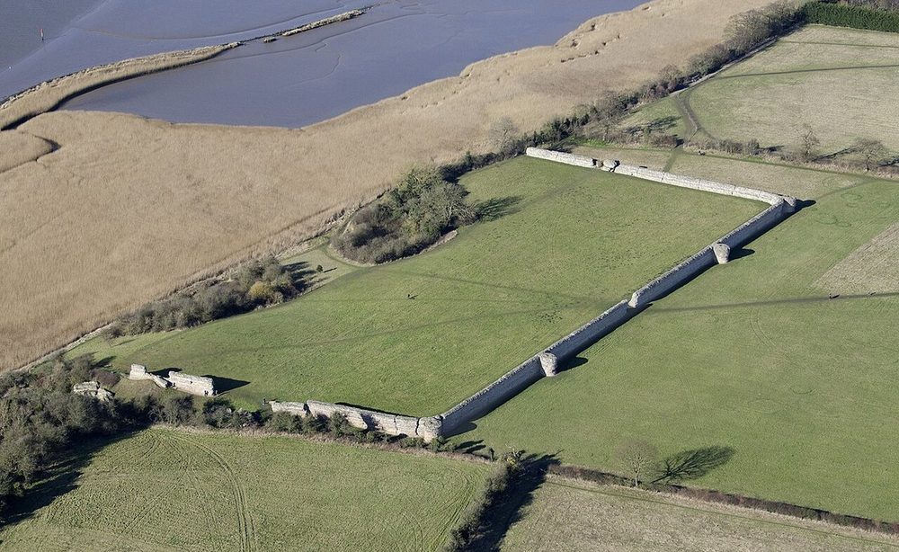 Burgh Castle Roman Fort, Norfolk