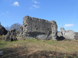 Caergwrle Castle, Flintshire - second view