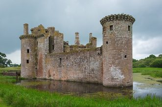 Caerlaverock Castle, Dumfries and Galloway - second view