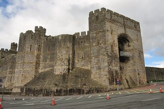 Caernarfon Castle, Gwynedd - third view