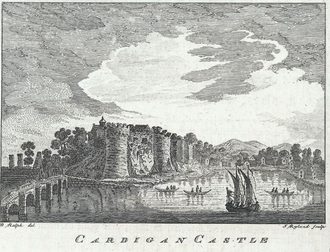 Cardigan Castle, Ceredigion - second view