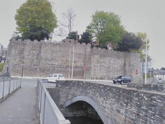 Cardigan Castle, Ceredigion - third view