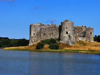 Carew Castle & Tidal Mill, Pembrokeshire - second view