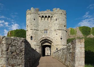 Carisbrooke Castle, Isle of Wight - third view