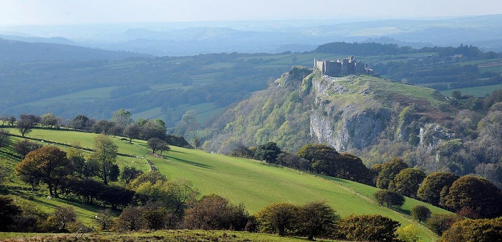 Carreg Cennen Castle, Carmarthenshire
