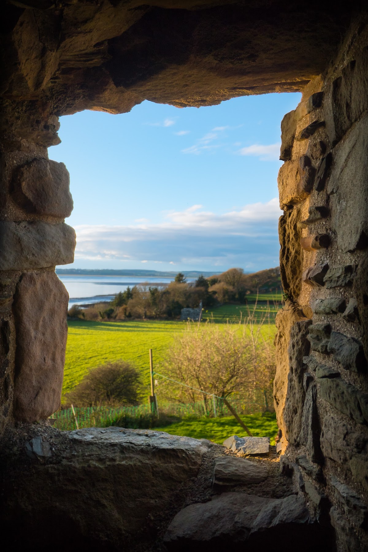 Carsluith Castle, further view