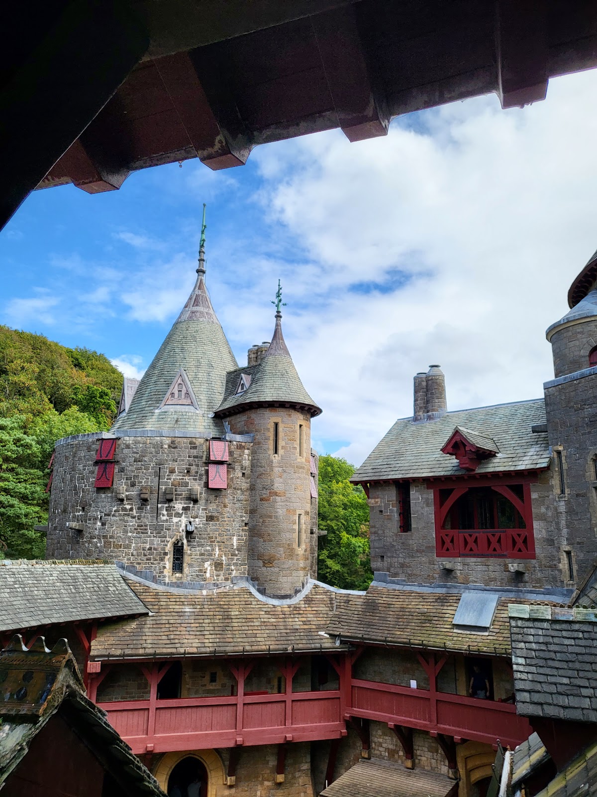 Castell Coch, further view