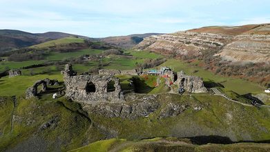 Castell Dinas Bran, Denbighshire - third view