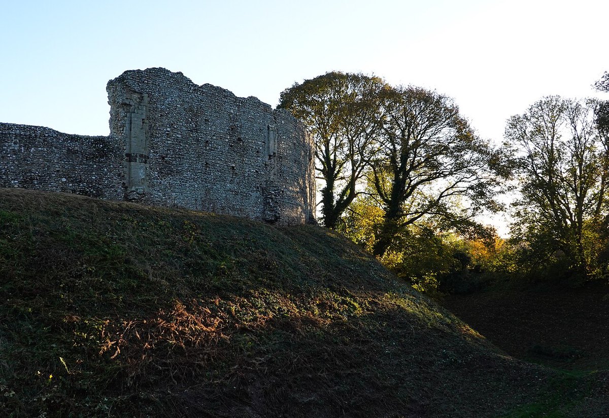 Castle Acre Castle and Bailey Gate, Norfolk - second view