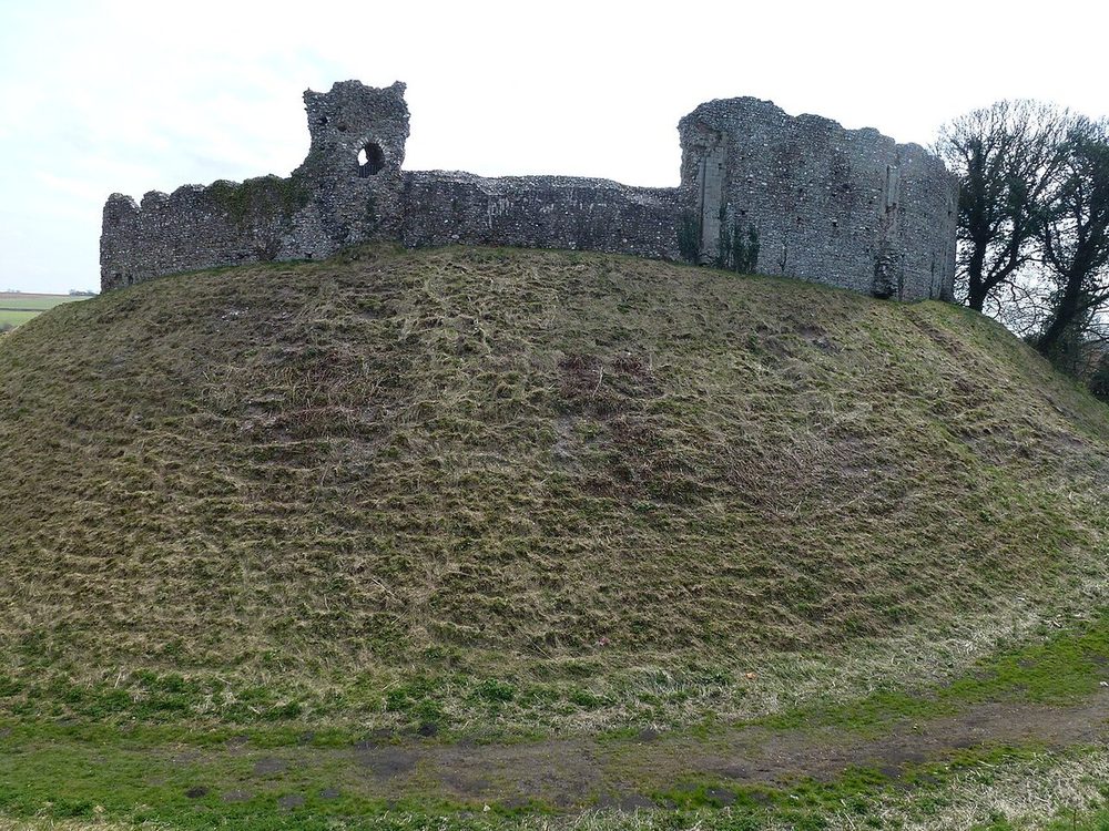 Castle Acre Castle and Bailey Gate, Norfolk