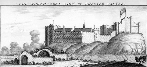 Chester Castle: Agricola Tower and Castle Walls, Cheshire - second view