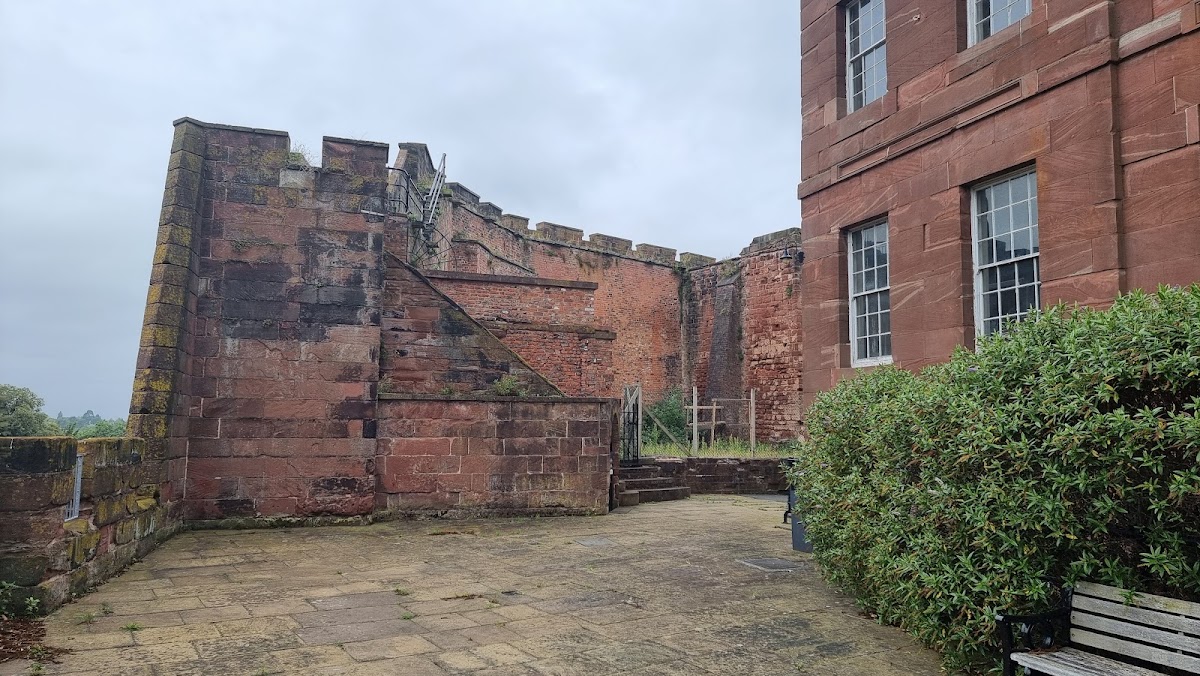 Chester Castle: Agricola Tower and Castle Walls, further view