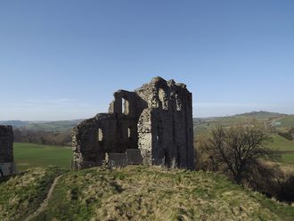 Clun Castle, Shropshire - third view