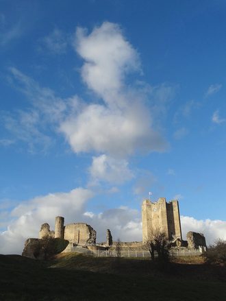 Conisbrough Castle, South Yorkshire - third view