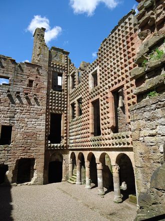 Crichton Castle, Midlothian - second view
