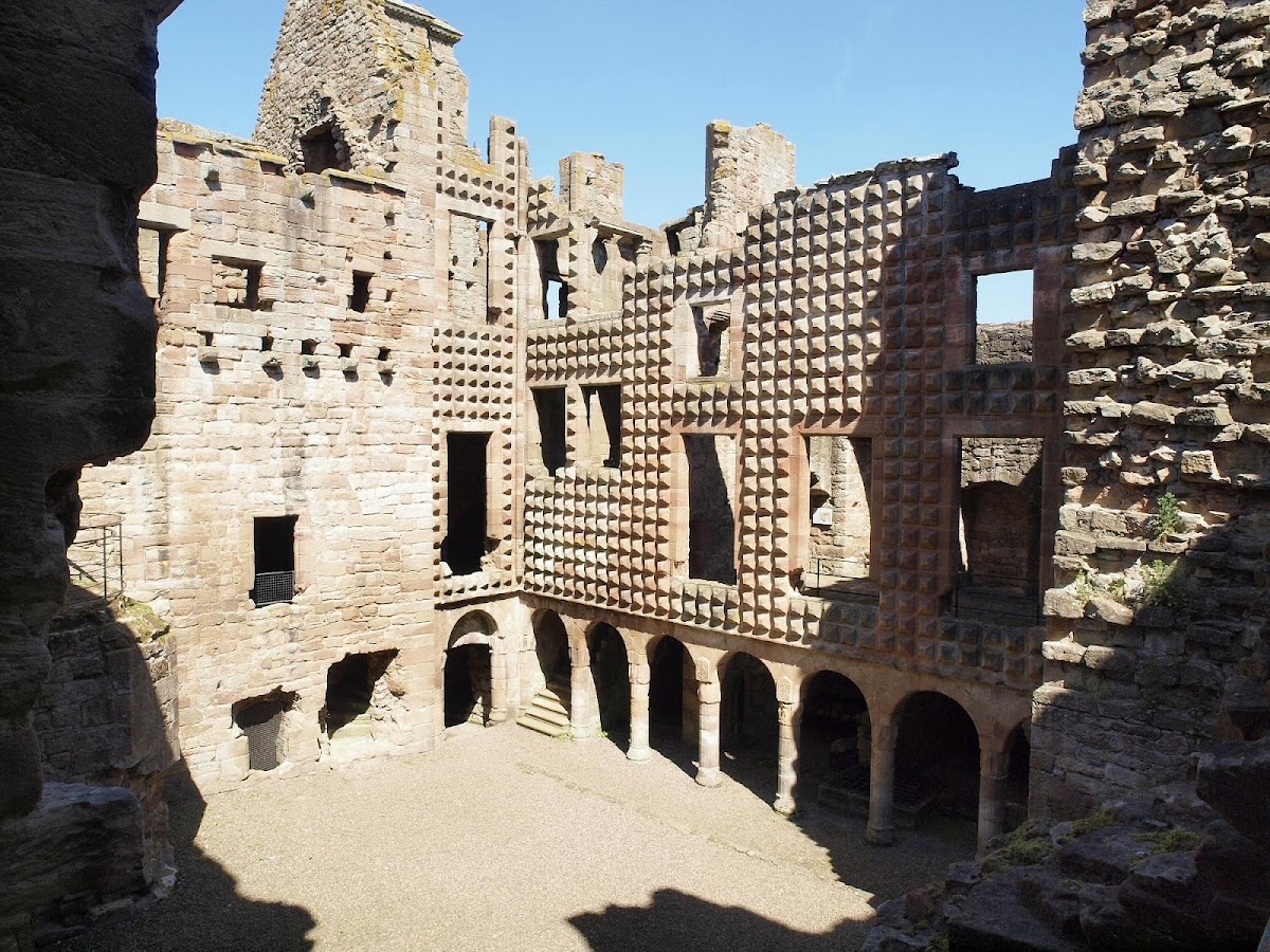 Crichton Castle, further view