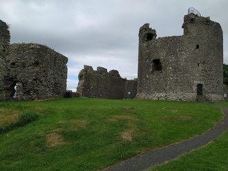Dundrum Castle, County Down - third view