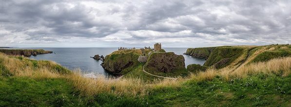 Dunnottar Castle, Aberdeenshire - second view