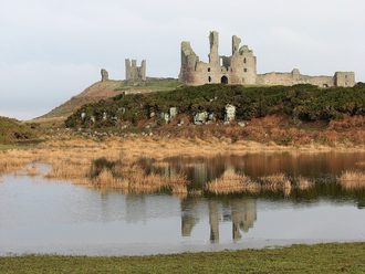 Dunstanburgh Castle, Northumberland - second view