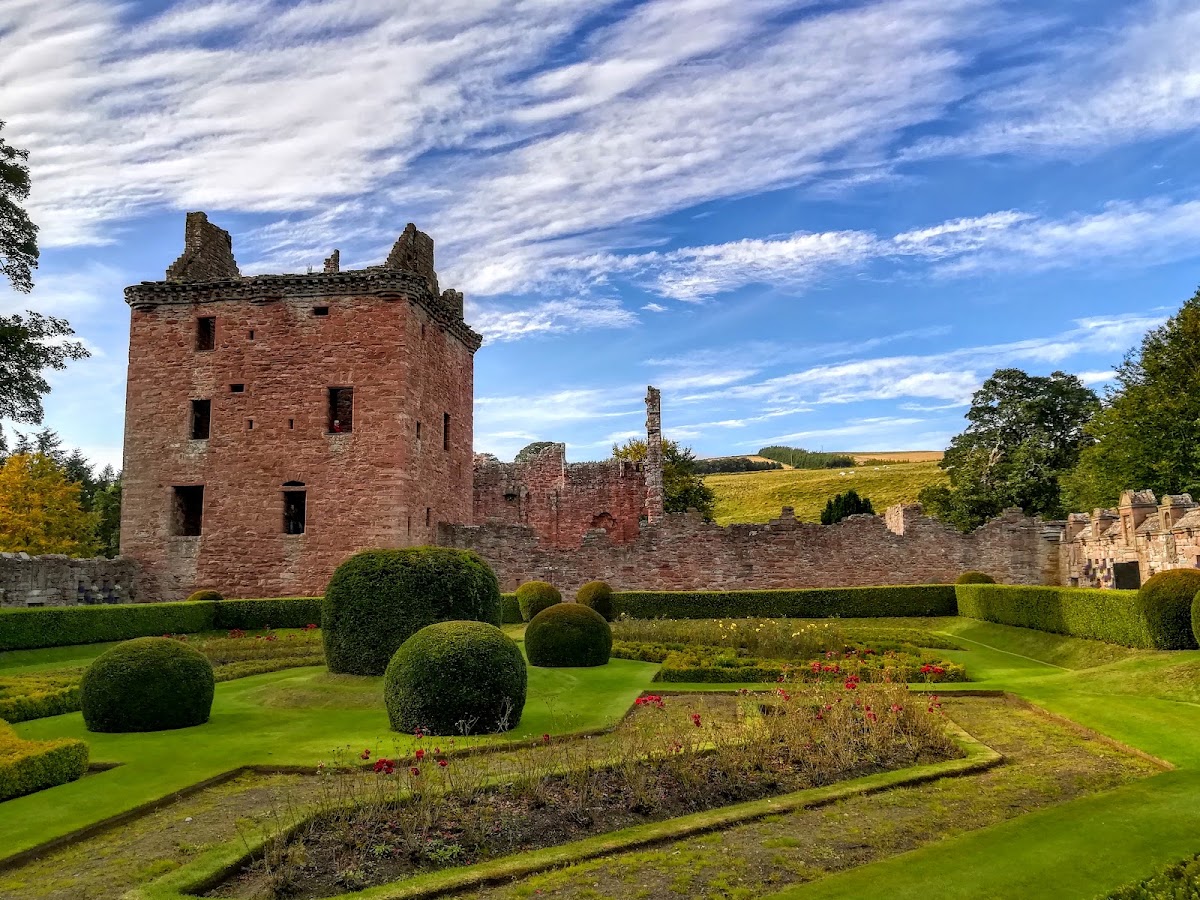 Edzell Castle and Garden, further view