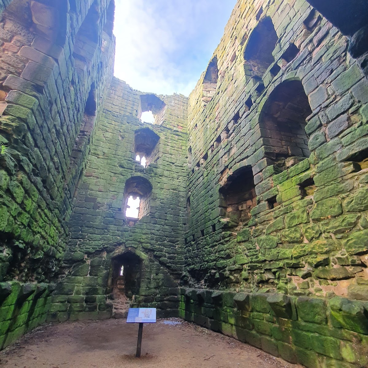 Etal Castle, further view