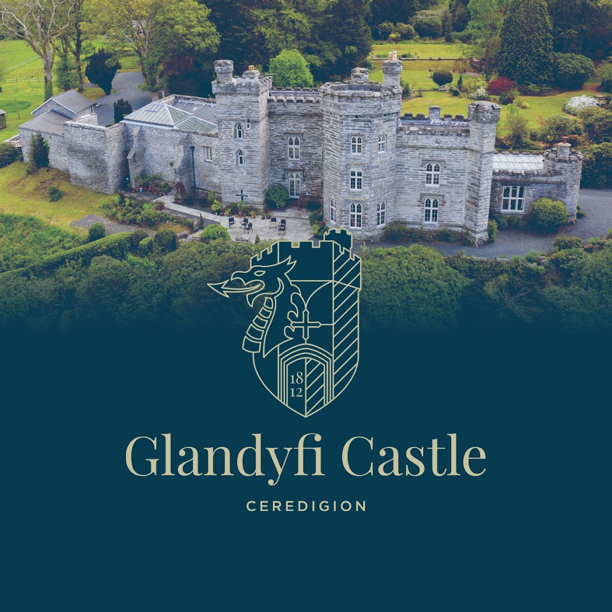 Glandyfi Castle, further view