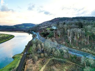 Glandyfi Castle, Ceredigion - third view