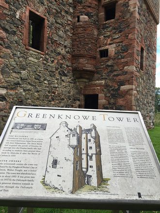 Greenknowe Tower, Scottish Borders - third view
