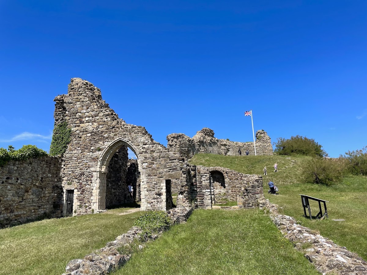Hastings Castle, further view