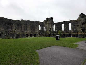 Haverfordwest Castle, Pembrokeshire - second view