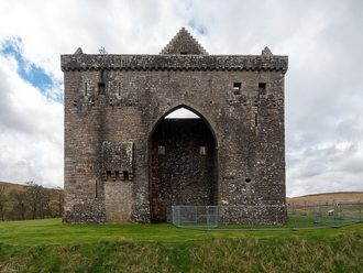 Hermitage Castle, Scottish Borders - third view