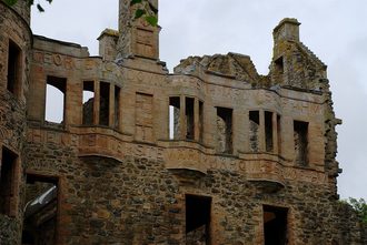 Huntly Castle, Aberdeenshire - second view