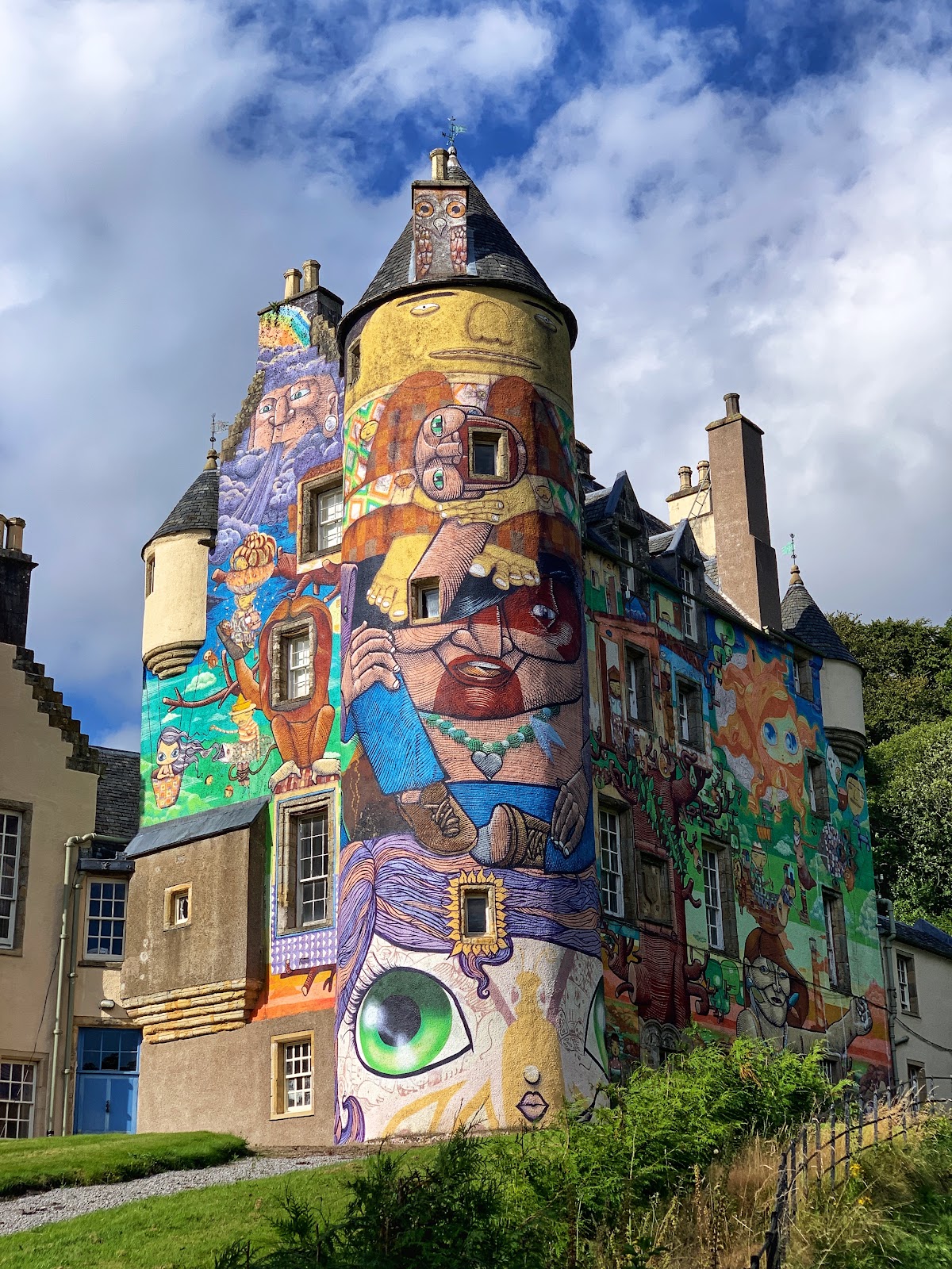 Kelburn Castle, further view