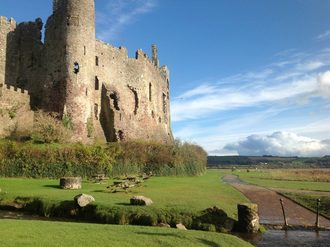 Laugharne Castle, Carmarthenshire - third view
