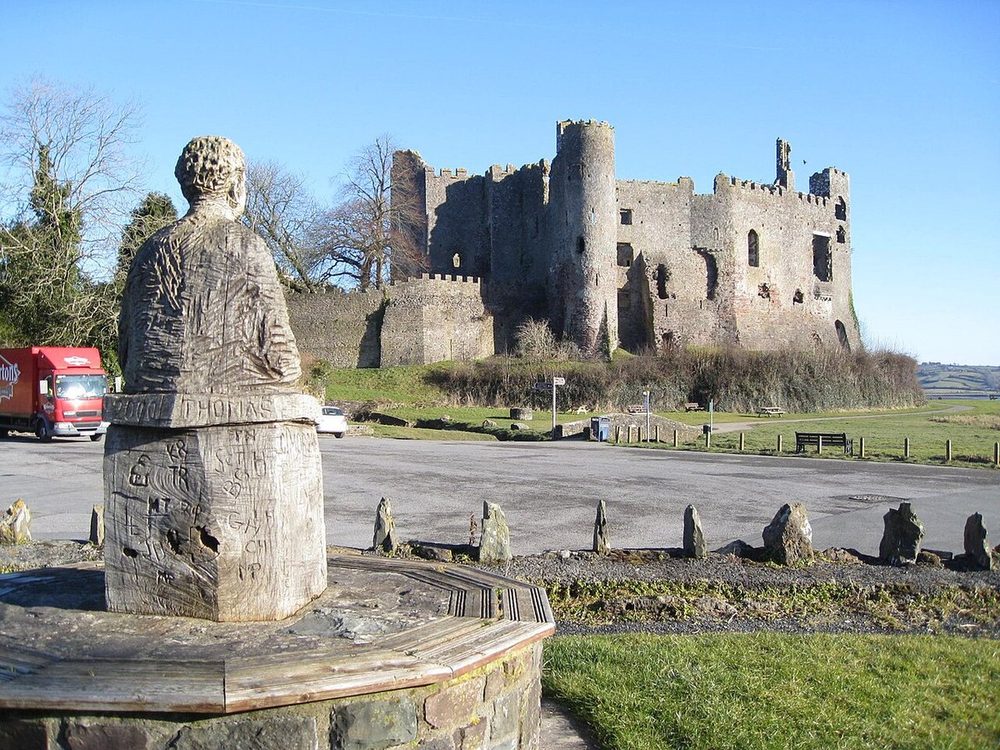 Laugharne Castle, Carmarthenshire