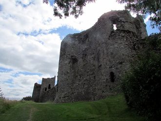 Llansteffan Castle, Carmarthenshire - second view