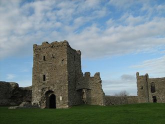 Llansteffan Castle, Carmarthenshire - third view
