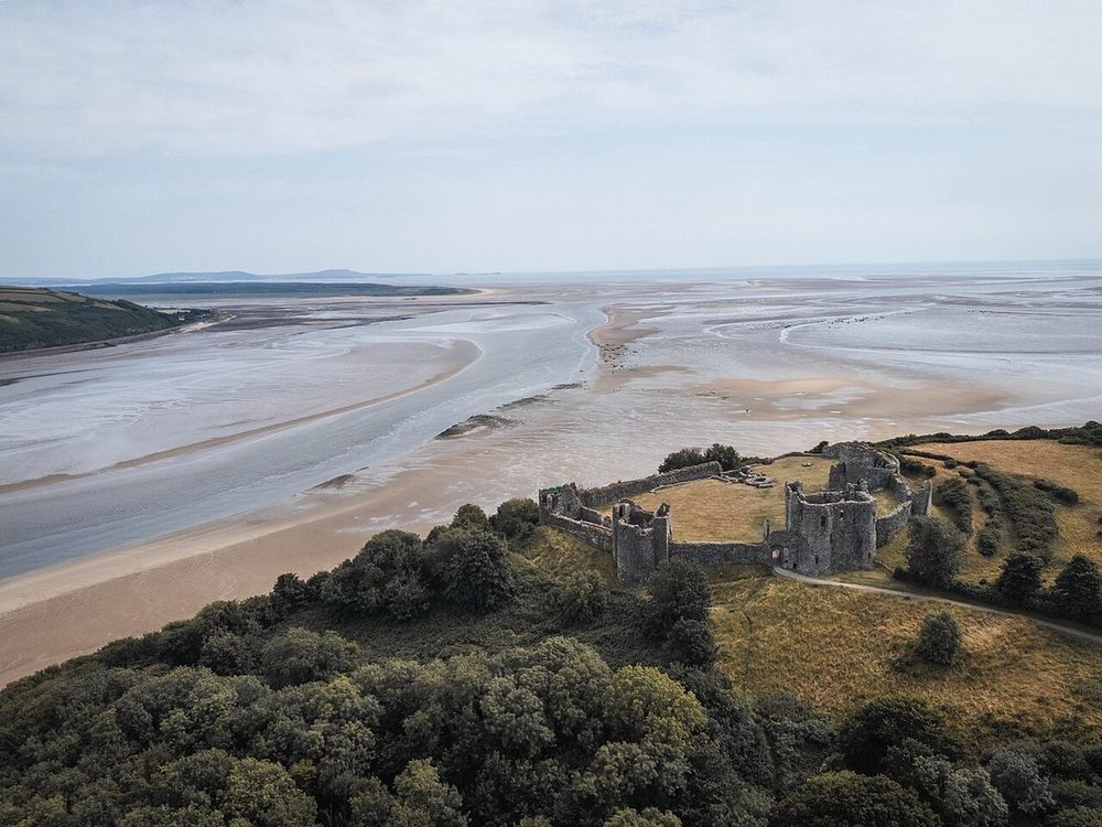 Llansteffan Castle, Carmarthenshire