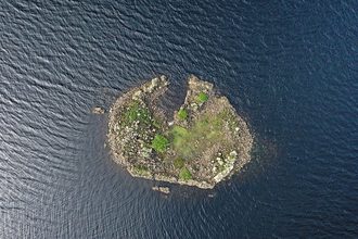 Loch Doon Castle, East Ayrshire - second view