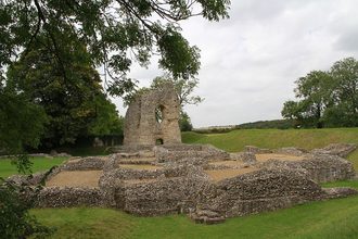 Ludgershall Castle and Cross, Wiltshire - third view