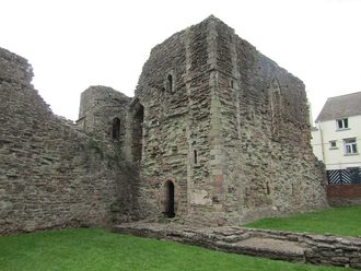 Monmouth Castle, Monmouthshire - second view