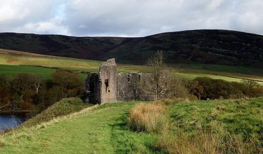 Morton Castle, Dumfries and Galloway - second view
