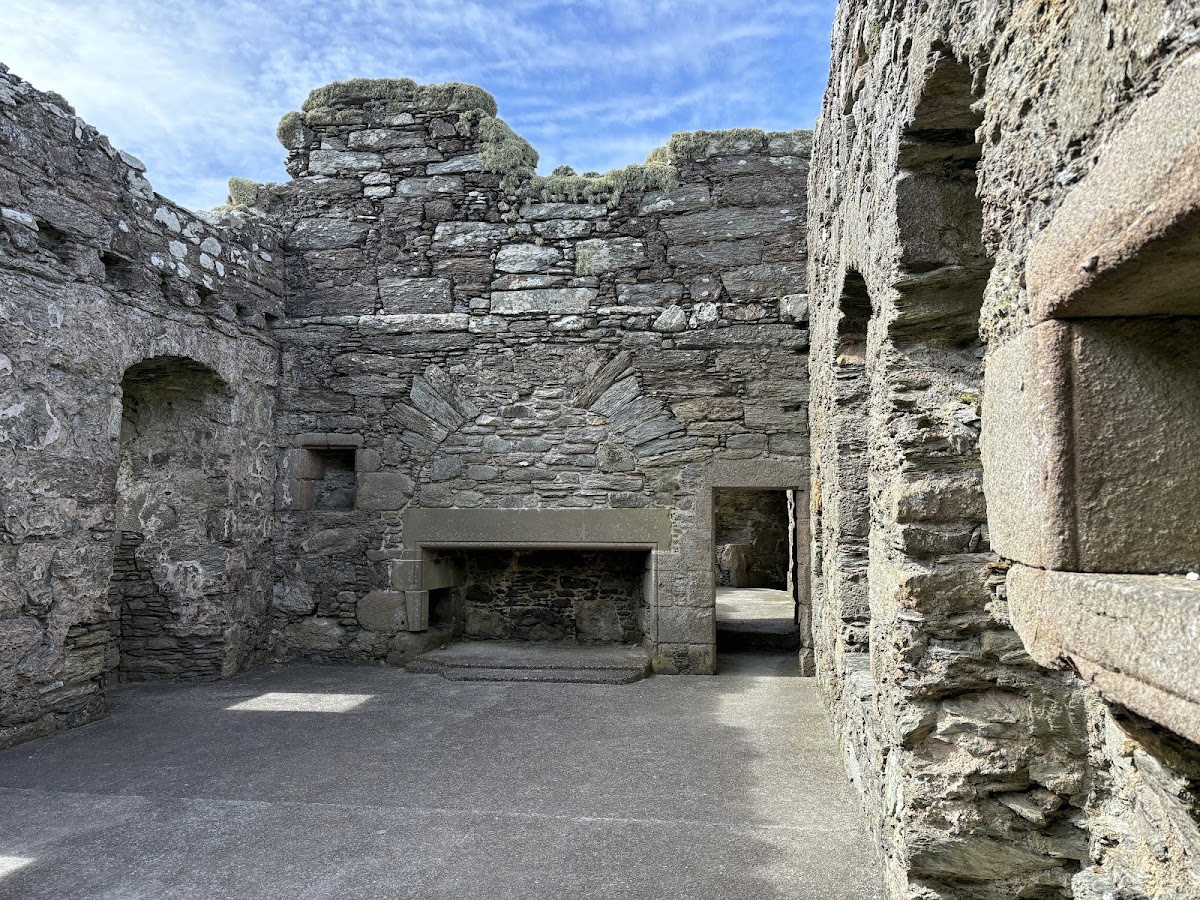 Muness Castle, further view