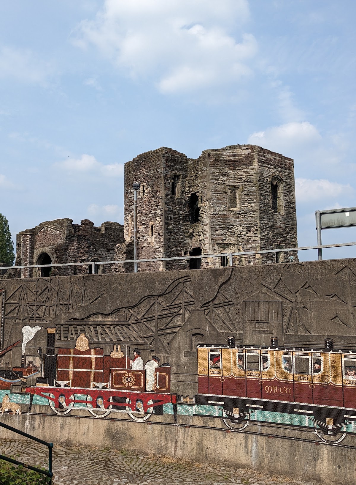 Newport Castle, further view